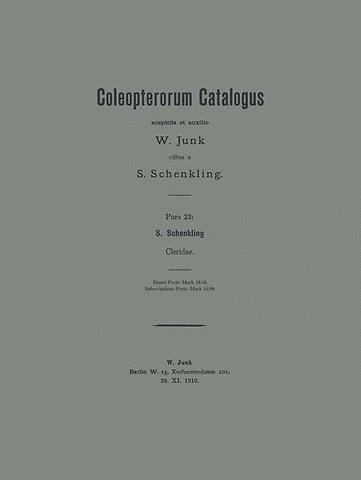 Coleopterorum Catalogus