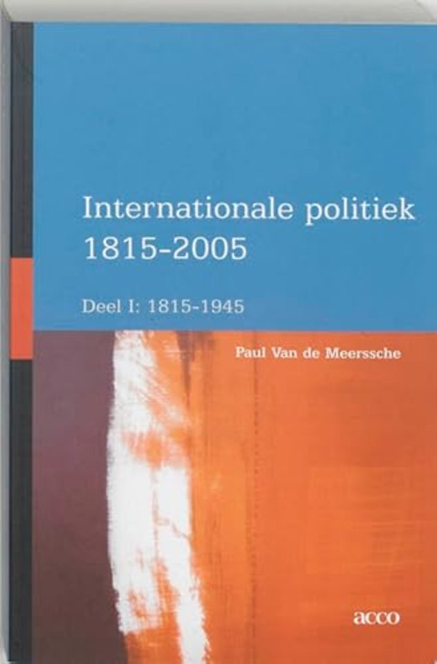 Internationale politiek, 1815-2005 I 1815-1945