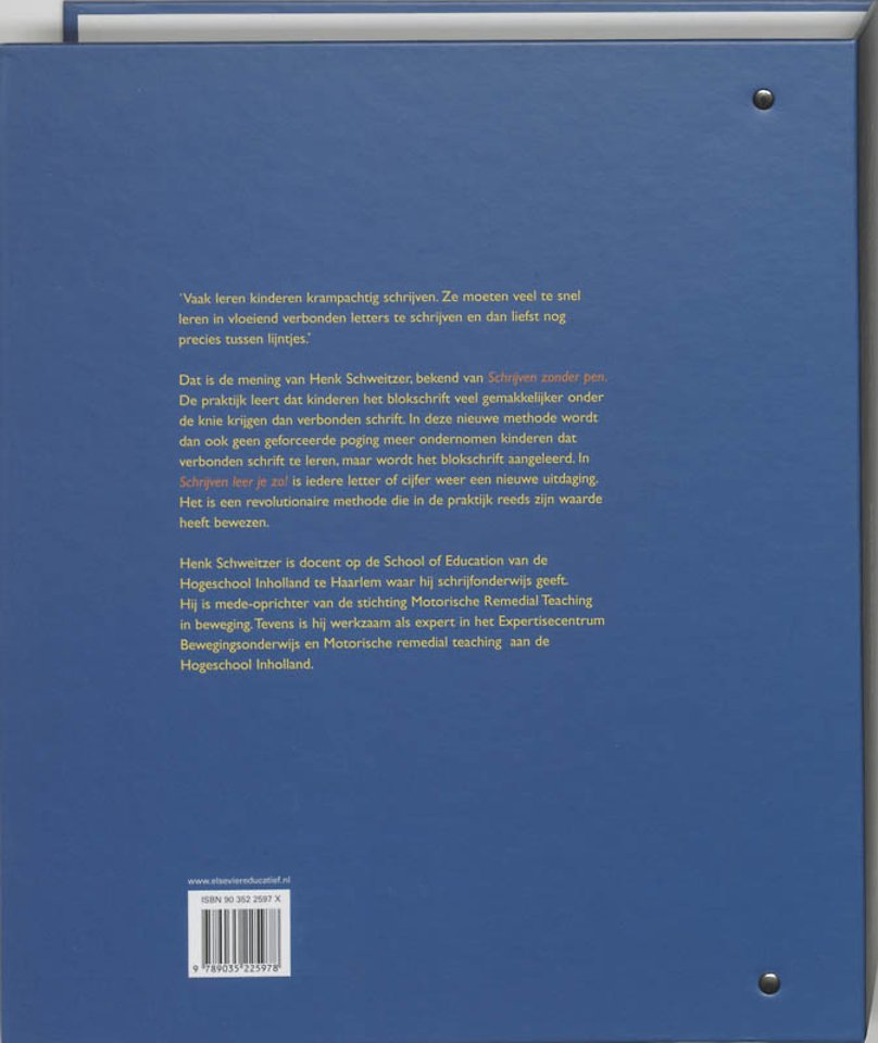 Schrijven leer je zo!