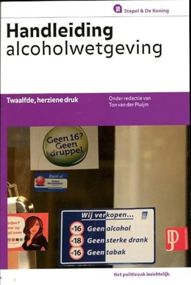 Handleiding alcoholwetgeving