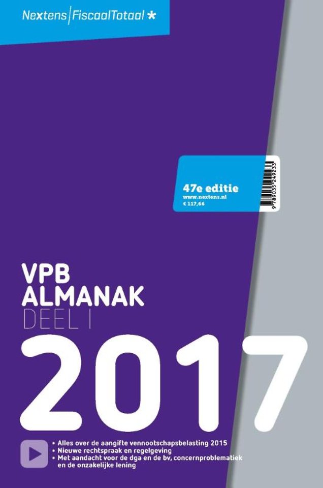 Nextens VPB Almanak 2017 - Deel 1