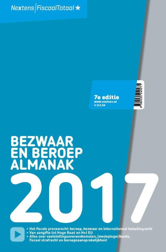 Nextens Bezwaar & Beroep Almanak 2017