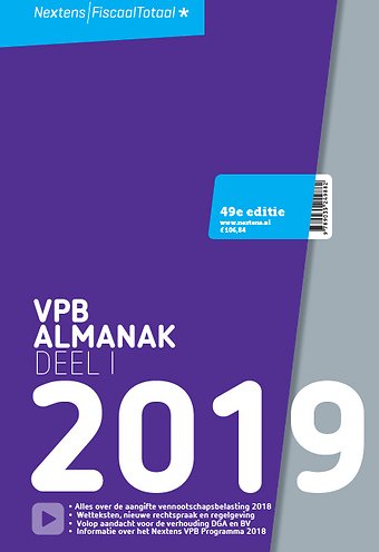 Nextens VPB Almanak 2019 - Deel 1