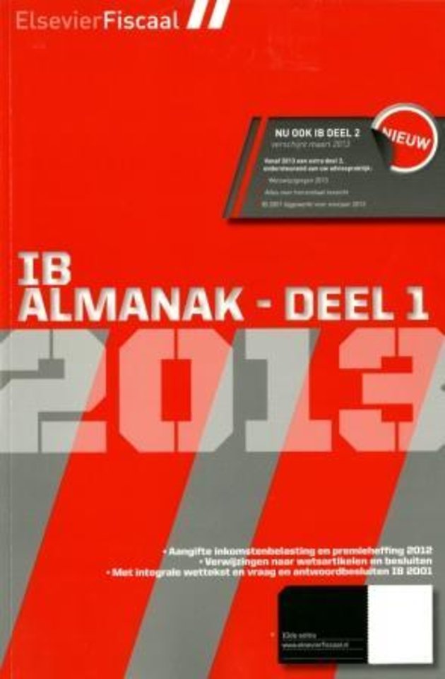 Elsevier IB almanak 2013