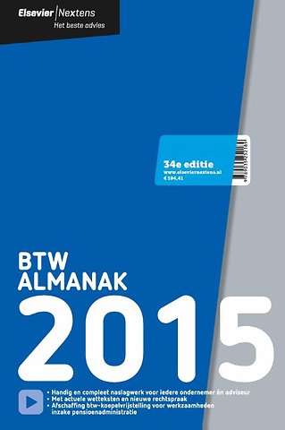 Elsevier BTW almanak 2015