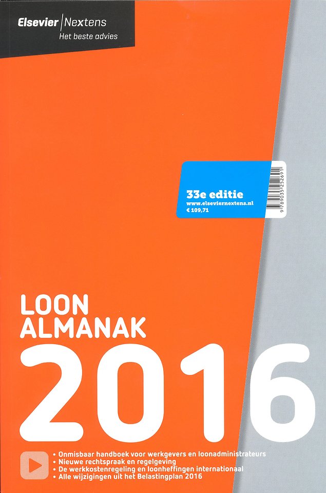 Elsevier Loon Almanak 2016