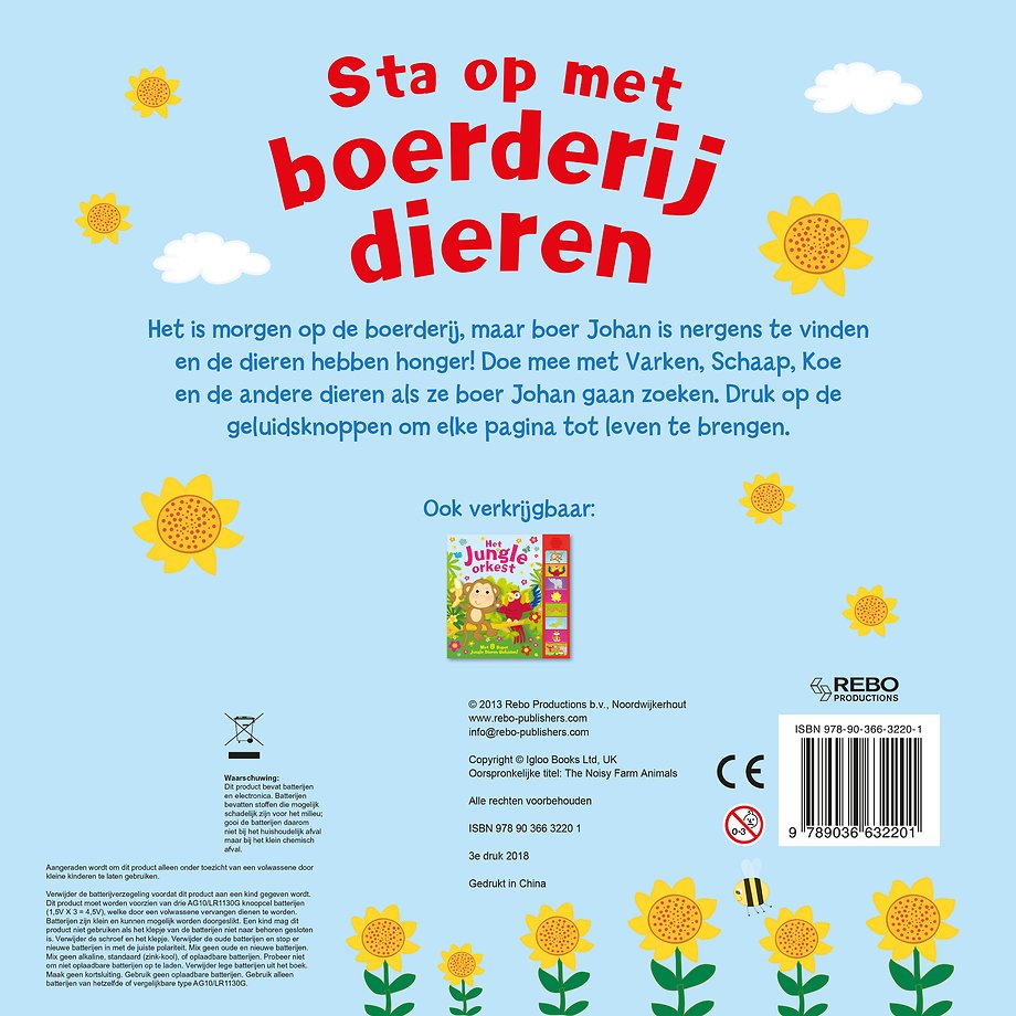 Sta op met boerderijdieren