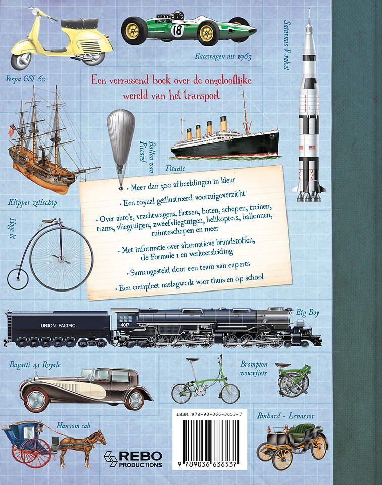 Transport encyclopedie voor kinderen