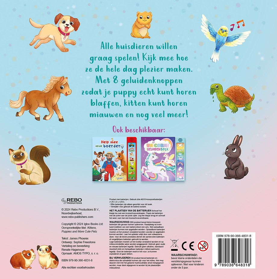 Kittens, puppy's en andere schattige huisdieren