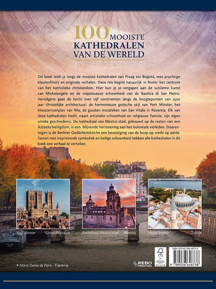 100 mooiste kathedralen van de wereld