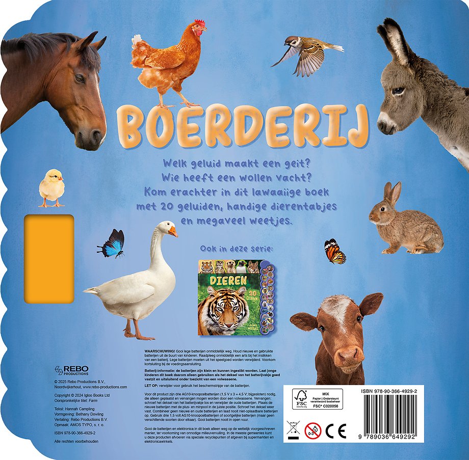 Boerderij - 20-geluidenboek
