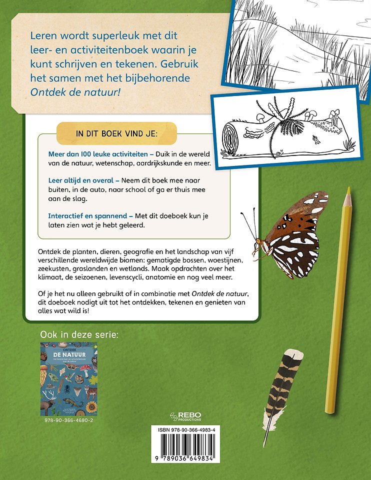Ontdek de natuur, het doeboek