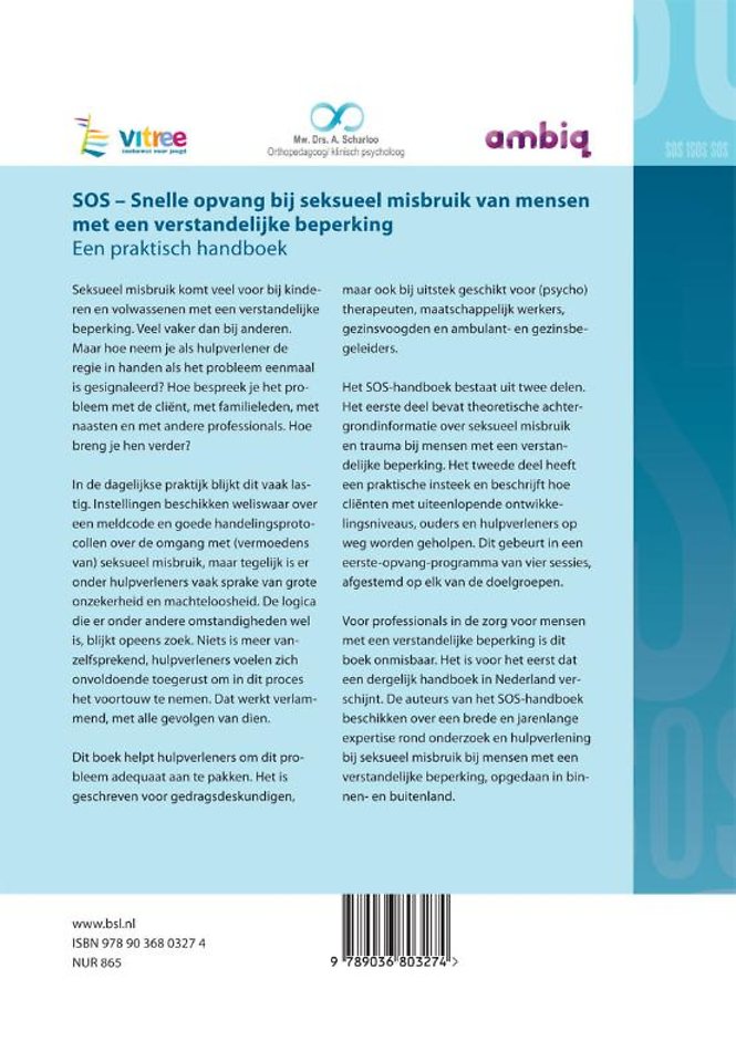 SOS - snelle opvang bij seksueel misbruik van mensen met een verstandelijke beperking