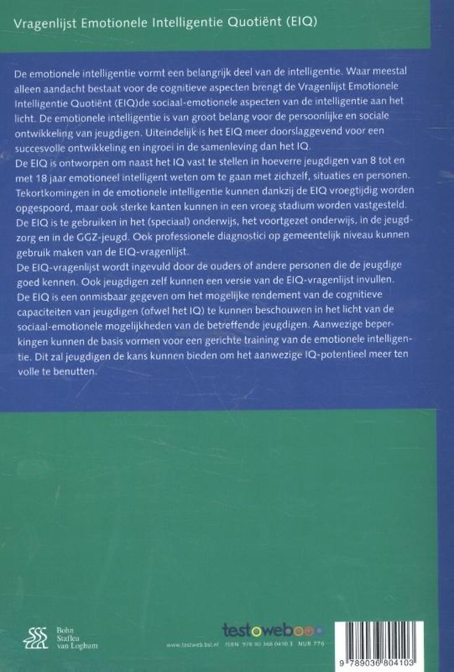 Vragenlijst Emotionele Intelligentie Quotient (EIQ) - handleiding