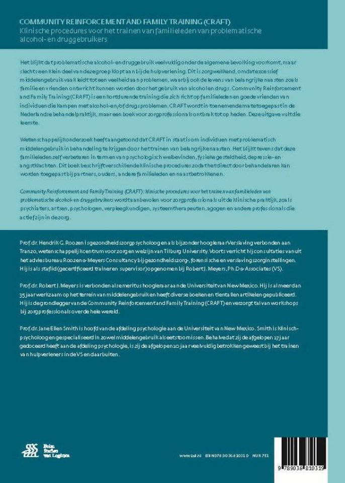 Community reinforcement and family training (CRAFT)