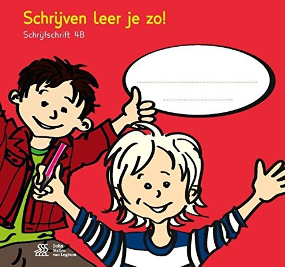 Schrijven leer je zo! - Schrijfschrift 4B - set van 5 stuks