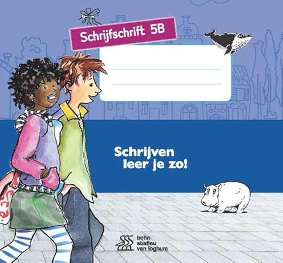 Schrijven leer je zo! Schrijfschrift 5B - 5 stuks