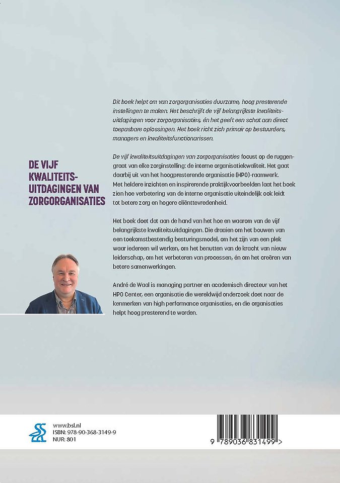 De vijf kwaliteitsuitdagingen van zorgorganisaties