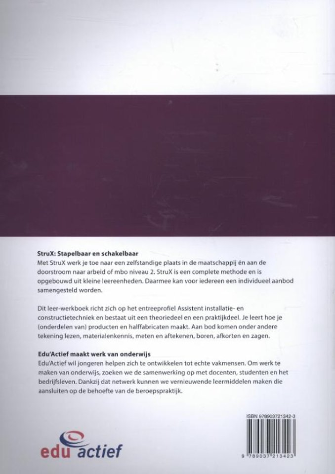 Techniek Assistent installatie- en constructie-techniek. Deel 2 van 4
