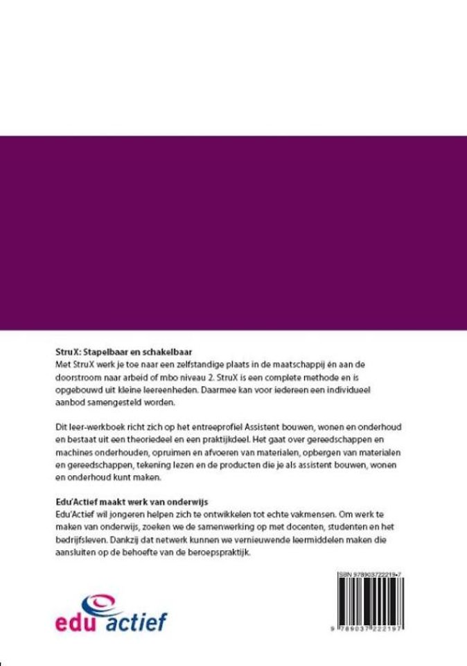 Assistent bouwen, wonen en onderhoud deel 3 van 3