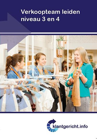 Verkoopteam leiden niveau 3 en 4