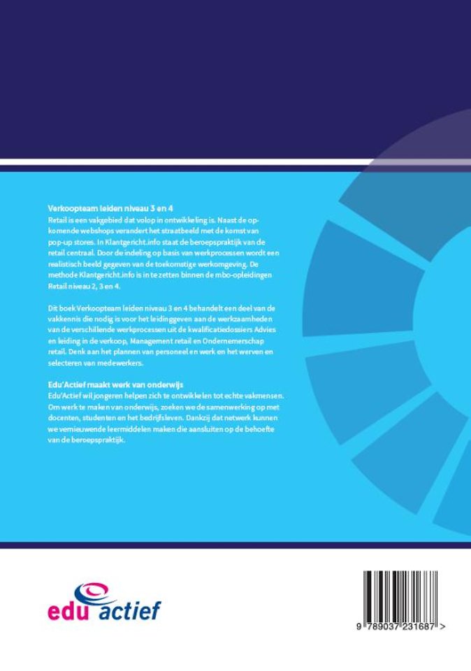 Verkoopteam leiden niveau 3 en 4