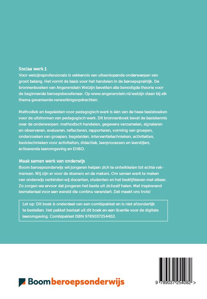 Sociaal werk 1 niveau 4 basisprofiel