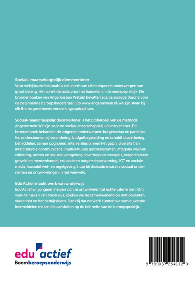 Sociaal maatschappelijk dienstverlener Niveau 4