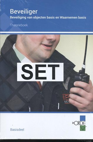 Beveiliger theorieboeken | Editie 2019