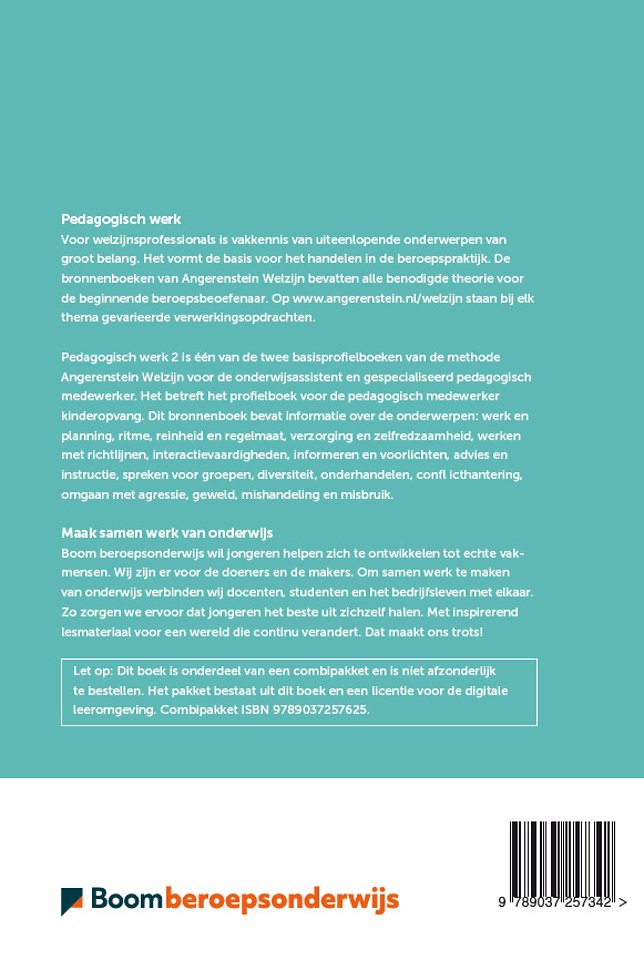 Pedagogisch werk 2 Niveau 3 en 4