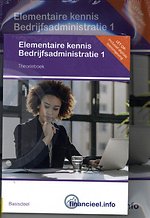 Elementaire kennis Bedrijfsadministratie deel 1 - set van theorieboek en werkboek | Editie 2019