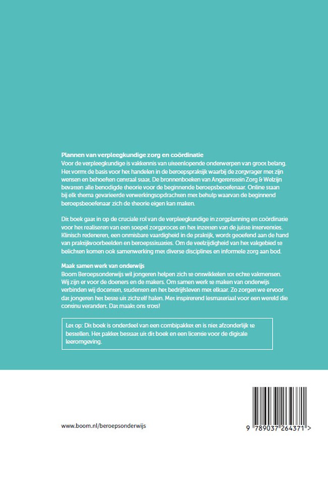 Plannen van verpleegkundige zorg en coördinatie | combipakket