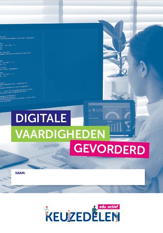 Voucher - Keuzedeel Digitale vaardigheden GEVORDERD 2023 | Digitale licentie