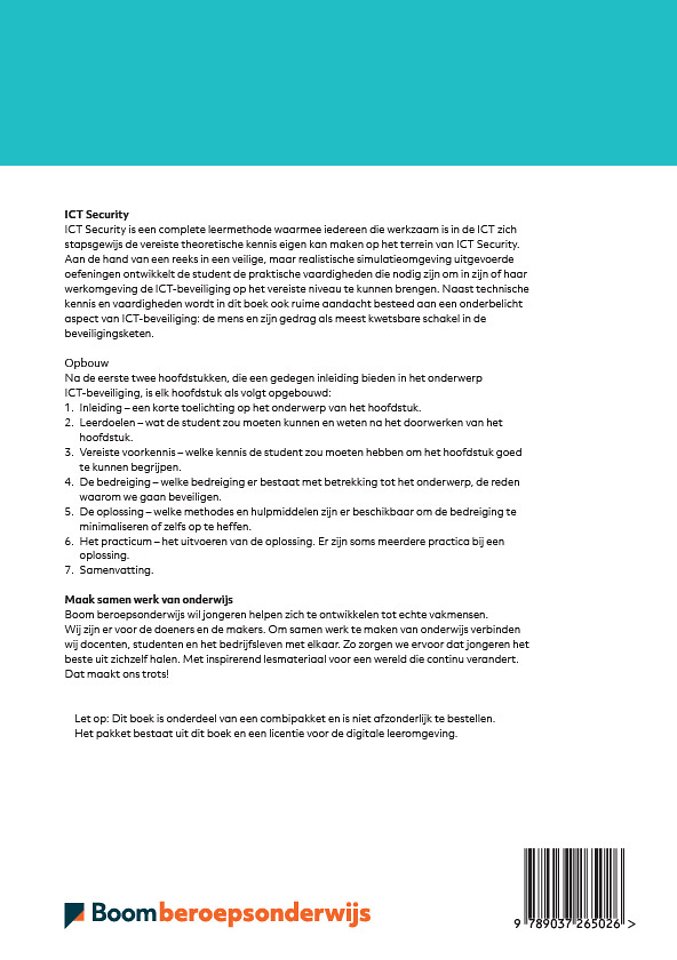 ICT Security | Versie 2023 | combipakket