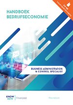 Handboek Bedrijfseconomie incl. werkboek | editie 2024 | combipakket