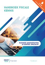Handboek Fiscale kennis combipakket 2024