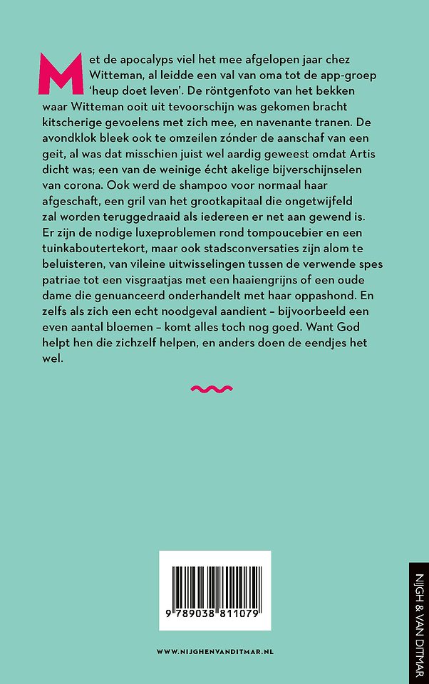 Een visgraatjas met haaiengrijns