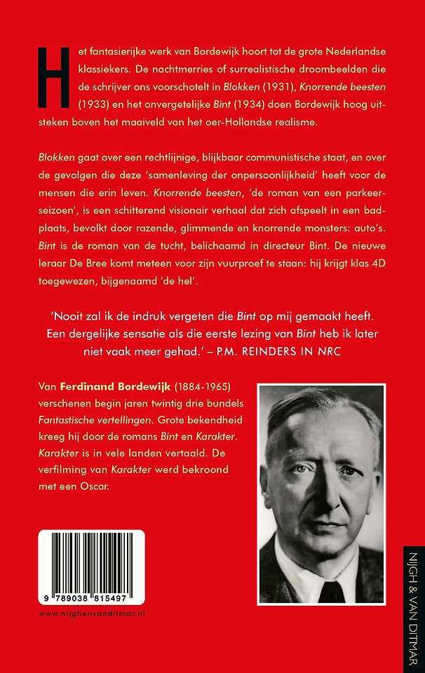 Blokken, Knorrende beesten, Bint