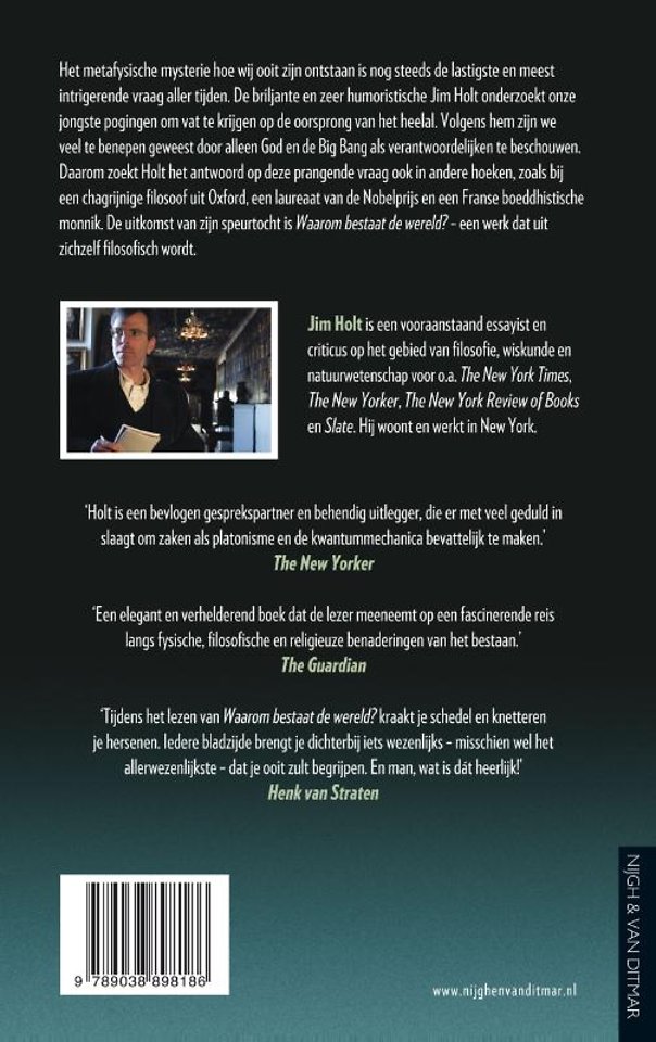 Waarom bestaat de wereld?