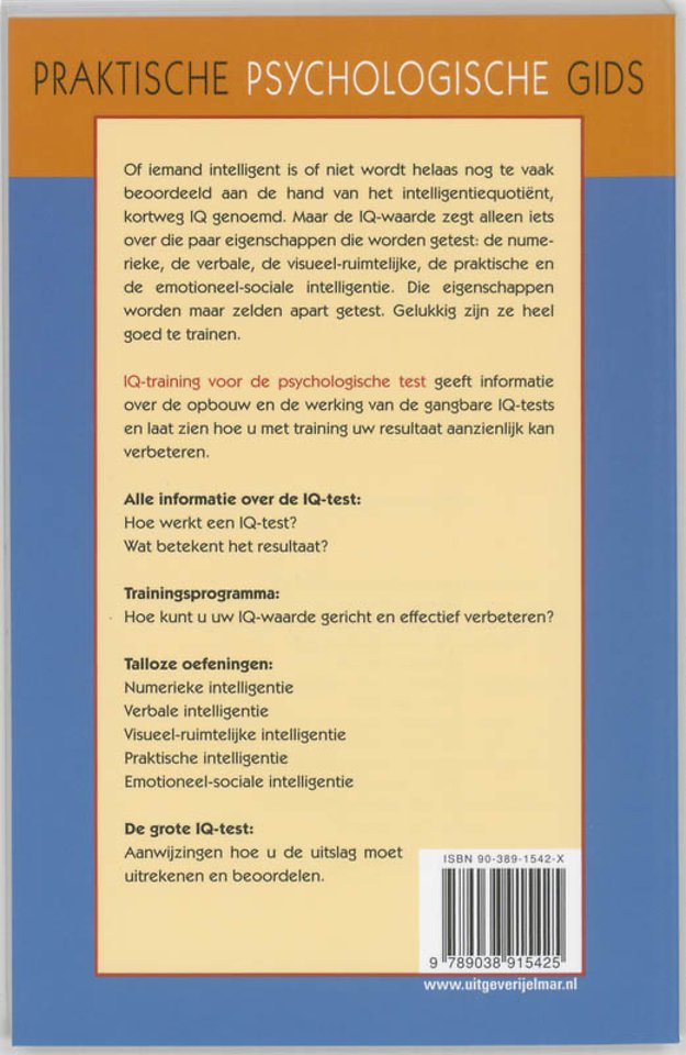 IQ training voor de psychologische test