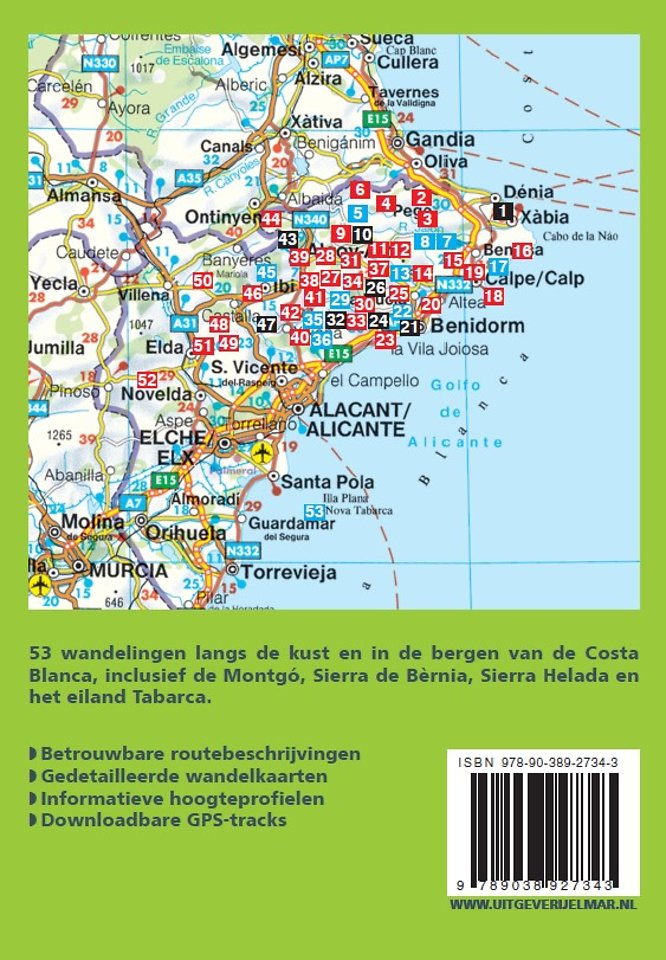 Rother wandelgids Costa Blanca