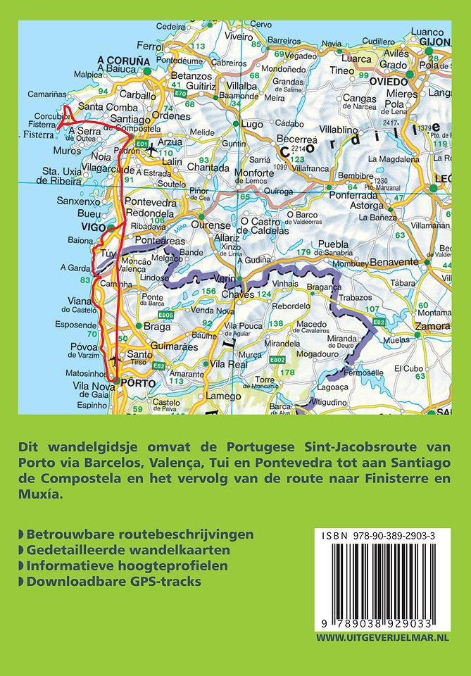 Rother wandelgids Caminho Português