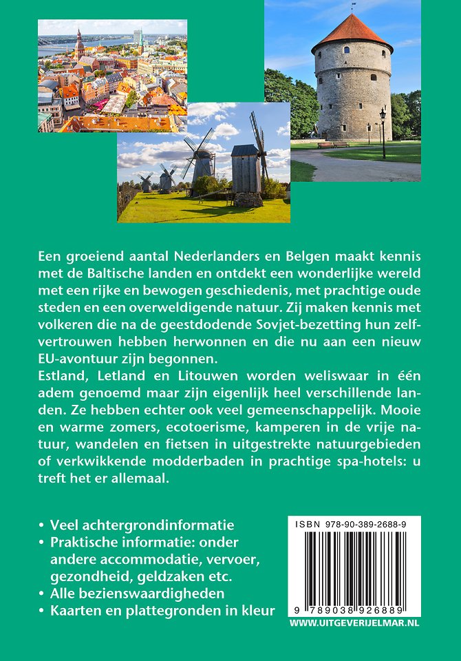 Reishandboek Estland, Letland en Litouwen