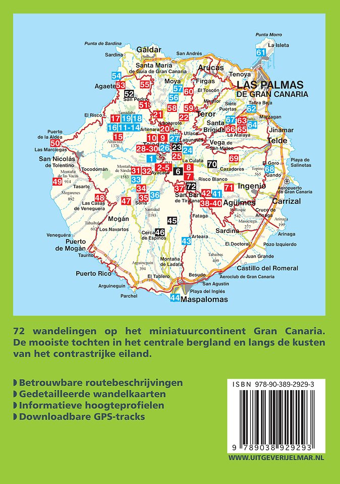 Rother wandelgids Gran Canaria