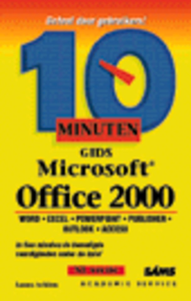 10 Minuten Gids Microsoft Office 2000
