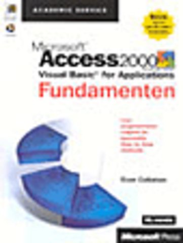Microsoft Access 2000 Visual Basic for Applications Fundamenten
