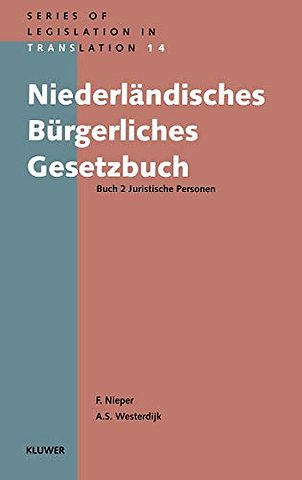 Niederländisches Bürgerliches Gesetzbuch Buch 2, juristische Personen