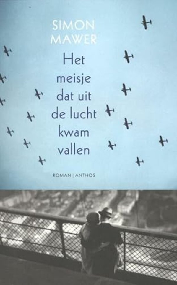 Meisje dat uit de lucht kwam vallen