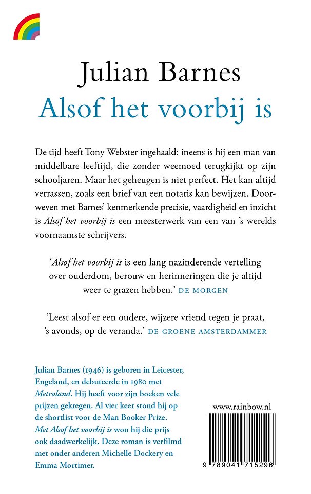 Alsof het voorbij is
