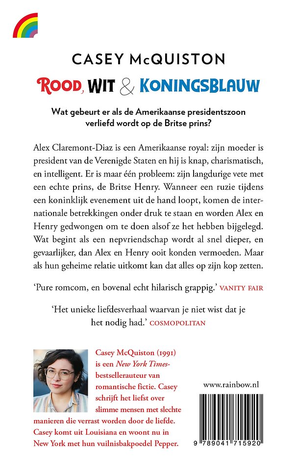 Rood, wit & koningsblauw